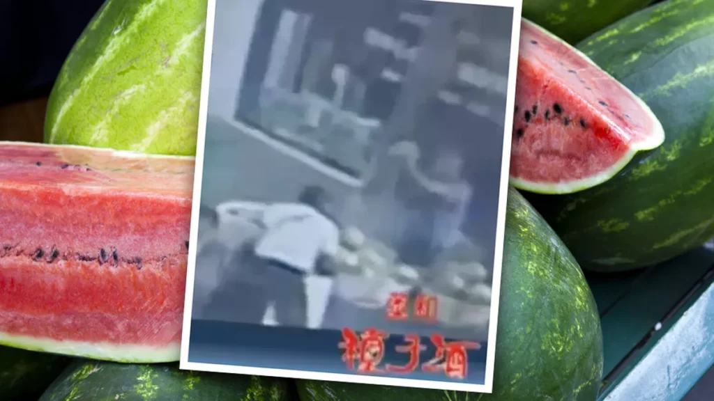 Watermelon-fight